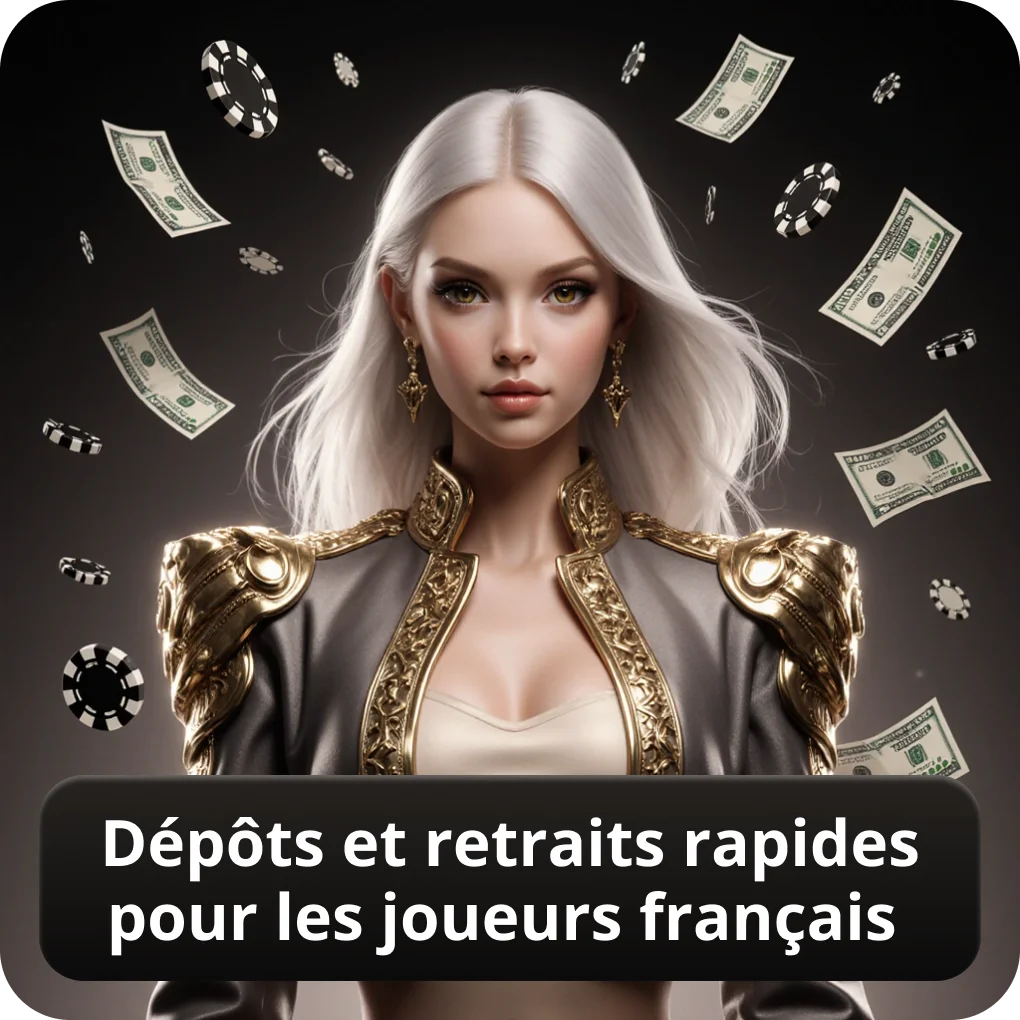 Dépôts et retraits rapides pour les joueurs français et délais Dépôts et retraits rapides pour les joueurs français